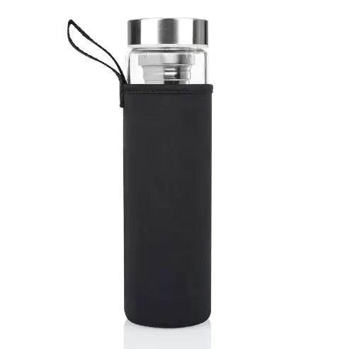 High Borosilicate Glass Water Bottle with Filter