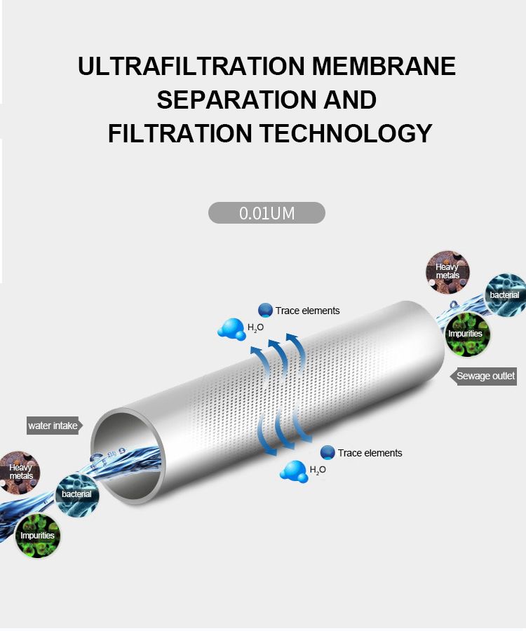 Ultrafiltration at the Molecular Level