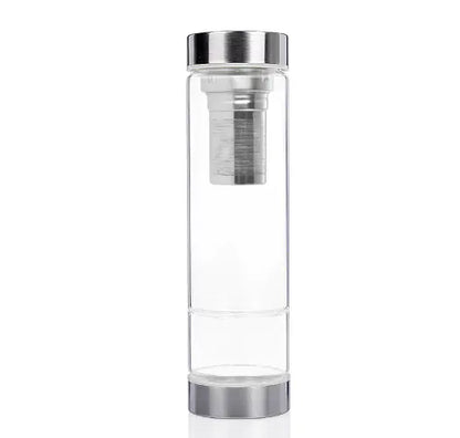 High Borosilicate Glass Water Bottle with Filter